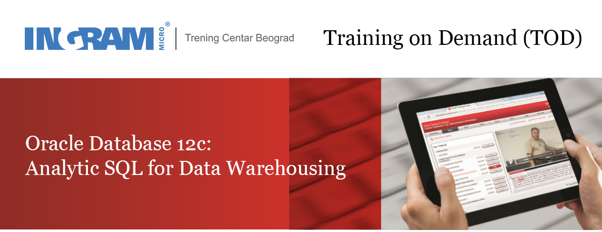 Oracle Database 12c: Analytic SQL for Data Warehousing