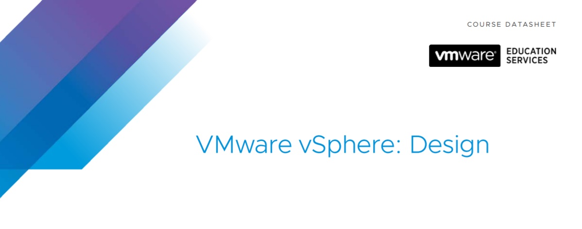 VMware vSphere: Design [V7]