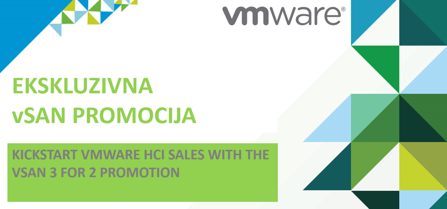 Ekskluzivna VMware vSAN Promocija